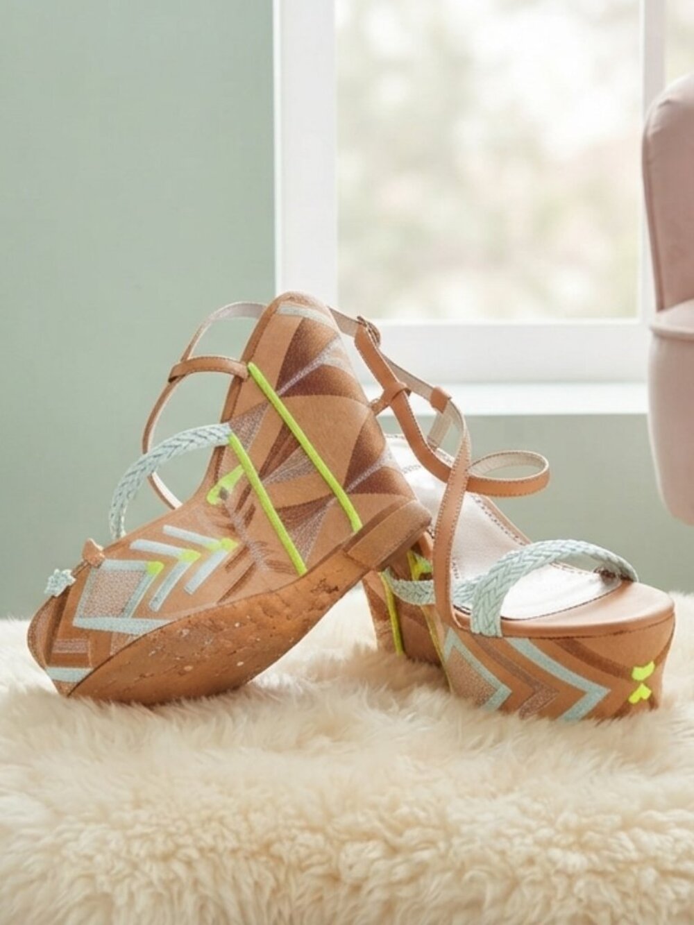 SAM EDELMAN CIRCUS Limited Edition Fun Platform Sandals